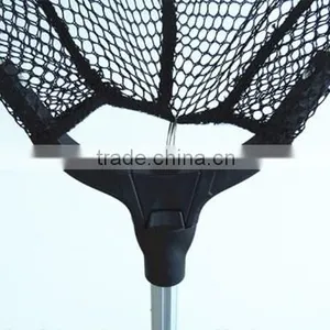 Telescopic Folding Aluminum Long Handle Triangle Nylon Fishing Landing Net thumbnail-2