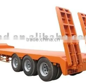 3 Axle Lowbed Semi Trailer thumbnail-1