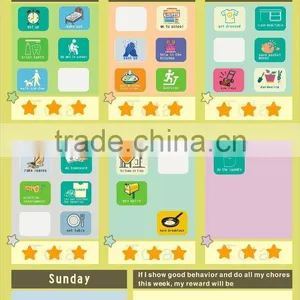 60*40 cm New Products for Kids Magnetic Planning Boards Magnetic Chores Chart thumbnail-1
