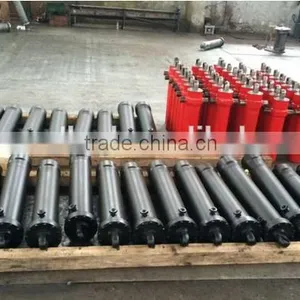 Hot Selling Multiple Stages Single Acting Telescopic Hydraulic Cylinder thumbnail-2