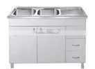 PS-567 MDF CABINET WITH STAINLESS STEEL SINK Size 1200x500x850mm thumbnail-1