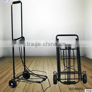 Metal Luggage Trolley / Shopping Trolley / Foldable Luggage Cart thumbnail-1