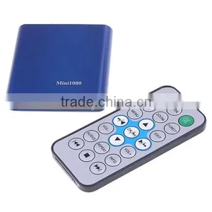 1080P HDMI SD/USB Full HD Mini Media Player MKV/RM/RMVB(blue)EU/US Optional thumbnail-1
