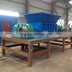 Double Shaft Shredder for Plastic/wood/glass/metal thumbnail-1
