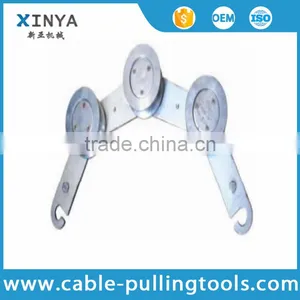 Hook Tripe Grounding Pulley Stringing Block With Aluminous or Steel Sheave thumbnail-1