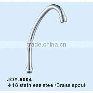 Faucet Accessory,ss Kitchen Faucet Spout,basin Tap Pipe,bathtub Mixer Tube,lavatory Spout thumbnail-1