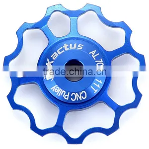 Kactus CNC Mountain Bicycle Jockey Wheel Rear Derailleur Pulley Alluminum Alloy Bike Parts for SHIMANO SRAM 11T thumbnail-2
