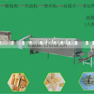 Double Screw Extruder Corn Raw Material Snack Puffing Machine thumbnail-1