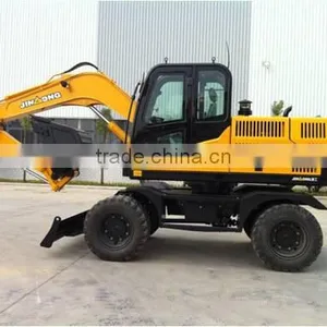 Chinese Construction Machine JGM909 Wheeled Excavator thumbnail-3