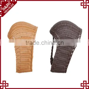 Beautiful Hand Weaving Washbale PE Rattan Hotel Shoe Basket With Handle thumbnail-2