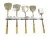Stainless Steel Turner With Wooden Handle thumbnail-1