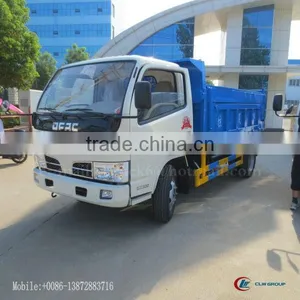 DONGFENG 4*2 Mini Dump Garbage Truck 6 m3 thumbnail-1