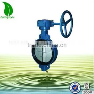 Good Quality Cast Iron Water Butterfly Valve With Round Handle thumbnail-1