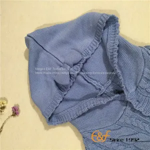 Plain Color Lovely A Shape Hooded Sweater Cardigan Poncho thumbnail-4