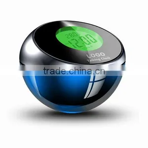Multifunctional Digital Talking Clock, LCD Clock With Themometer thumbnail-2