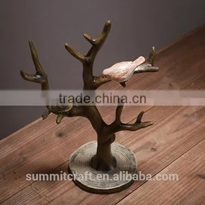 Resin Handmade Antique Tree Shape Jewelry Display thumbnail-2