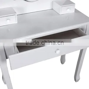 White Mirror Makeup Teen Girl Dresser Bedroom Furniture thumbnail-2