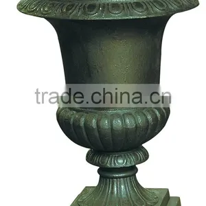 Antique Cast Iron Flower Pots thumbnail-1