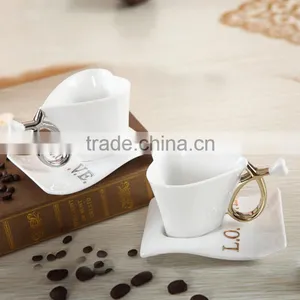 New Bone China&porcelain Promotion Gift Set Tea Set Coffee Cup thumbnail-2