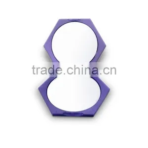 2015 Beautiful Plastic Professional Cosmetic Mirror/makeup Mirror/pocket Mirror thumbnail-1