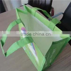 Biodegradable Customized Warp and Weft Kraft Paper Shopping Bag thumbnail-1