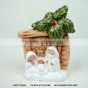 Ceramic Christmas Manger 12229 thumbnail-1