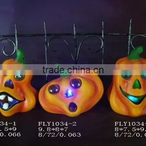 Ceramic Halloween Pumpkin 11031 thumbnail-1