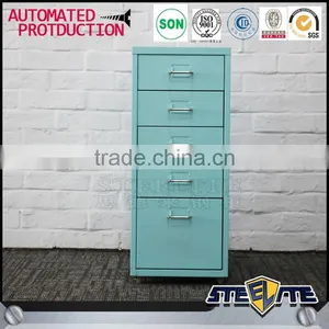 Commercial Furniture Mobile Pedestal File Cabinets Metal Locker File Storage Cabinet thumbnail-6