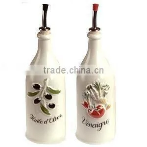 Ceramic Olive Bottle thumbnail-1