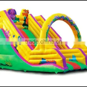 (HD-9602)CE Certificated Inflatable Slide and Bouncer thumbnail-1