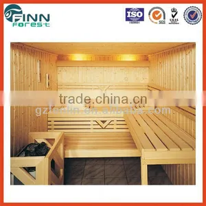 Home Using Wood Infrared Sauna and Steam Combined Room thumbnail-3