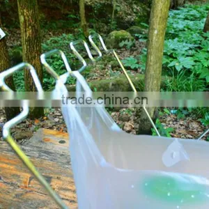 Outdoor Easily Use New Trash Bag Holder thumbnail-2