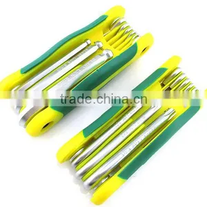 Berrylion Tools Ball End 8pcs Foldable Allen Key Set With Reasonable Price thumbnail-4