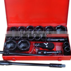 Y03071 21PCS 1"DR 30-80mm Box Socket Set thumbnail-1