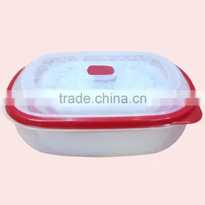 A Three-Piece Plastic Boxes Sets Square Shaped Takeaway Boxes For Food thumbnail-2