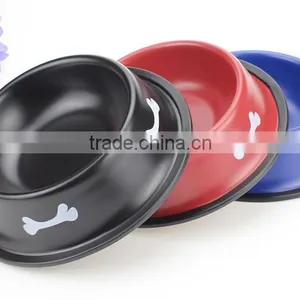Wholesale Belly Anti Skid Colored Pet Bowl/ Belly Dog Bowl thumbnail-5