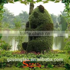 Artificial Big Carton Boxwood Topiary for Beaming With Joy Dec thumbnail-2