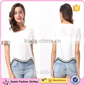 Wholesale Price Hot Quality 2015 Newest Loose Crop Tops For Women thumbnail-1