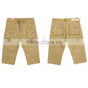 Phs0708 Casual Summer Short Man's Jeans Cotton Pants MOQ 300 thumbnail-1