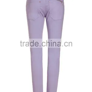 2016 Women Woven Pants Slim Fitted Various Colors Pants thumbnail-2