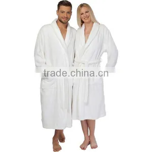 Hotel Cotton Terry Cloth Bathrobe thumbnail-1