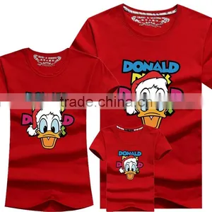 Custom 100% Cotton Family T Shirt Parentage Clothes Wholesale thumbnail-3