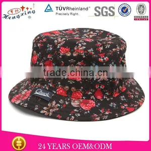 Custom Bucket Hat/ Flower Bucket Hat/ Custom Bucket Hats Bulk thumbnail-1