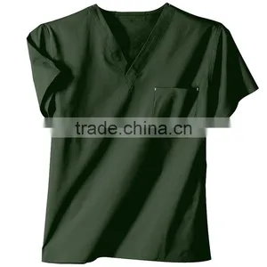 Unisex Nurse Uniform Scrub Top thumbnail-1