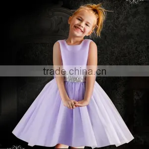2016 New Girl Wedding Dress Formal Dress For Flower Girl Top Grade Kids Clothes GD90427-3 thumbnail-4