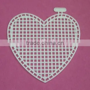 DIY Material Cross Stitch Plastic Canvas Sheets and Shapes /hearts,star,round,Hexagon thumbnail-2