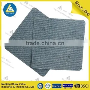 Eco-friendly Black Jeans Iron on Patches for Kids/woman/man/adult thumbnail-1