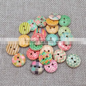 Bread Wood Button With Two-hole Button thumbnail-2