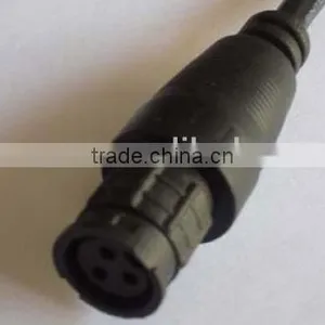 Circular Standard Size MF Lock Molding Type Straight Waterproof Connector thumbnail-1