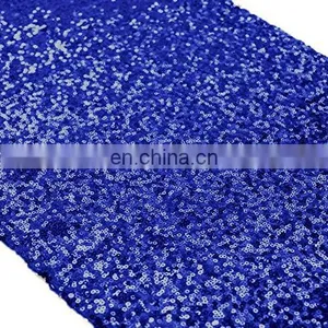 Attractiving Customized Color Sequin Table Runner Blue thumbnail-3
